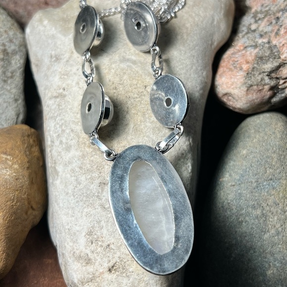 Moonstone necklace - Picture 6 of 7